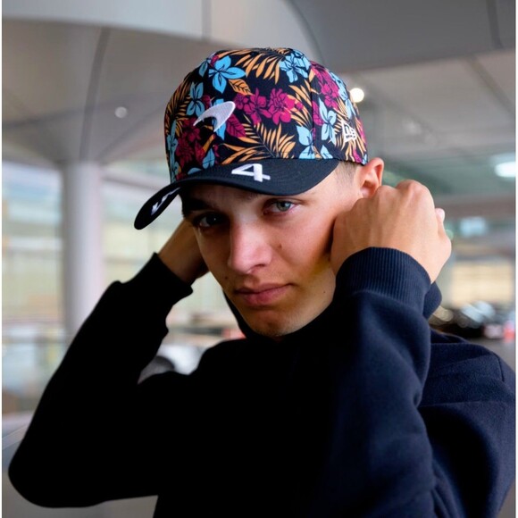 New Era McLaren F1 Racing Miami GP Lando Norris Floral Cap Limited Edition Hat - Picture 2 of 12